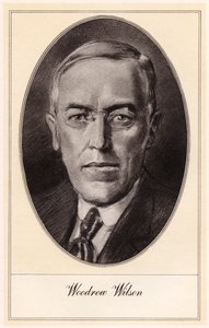 Woodrow Wilson, USA:s 28:e president, tidigt 1900-tal