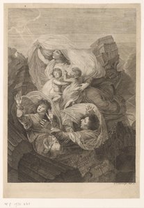 Allegorisk representation av familjen av Gottfried Arnold Lehman