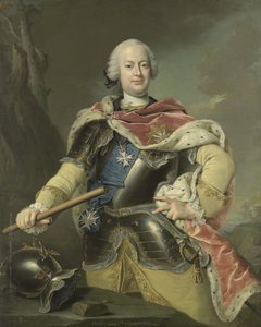Porträtt av Frederick Christian, kurfurst av Sachsen 1722-1763, 1751
