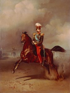 Porträtt av greve Vladimir Fyodorovich Adlerberg 1791-1884, 1859