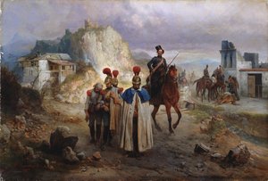 De fångna franska männen 1814, 1885
