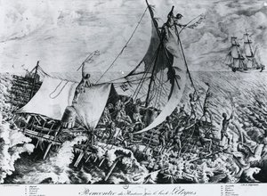 Skeppsbrott av Fregate Medusa (2 juli