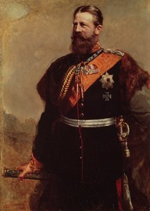 Friedrich III, 1800-talet av Gottlieb Biermann