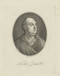 Porträtt av kompositören Niccolò Jommelli 1714-1774.