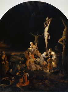 Golgata, 1649 (olja på ek) av Govaert Flinck