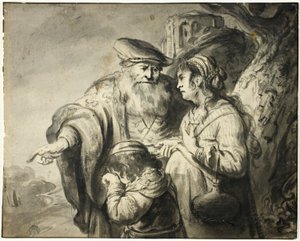 Utvisning av Hagar av Govaert Flinck