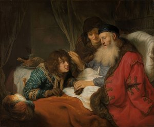 Isak välsignar Jakob. Omkring 1638