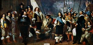Målning av Govaert Flinck, 1600-talet.