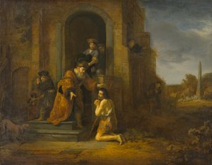 Den förlorade sonens återkomst, ca 1640-1642 av Govaert Flinck