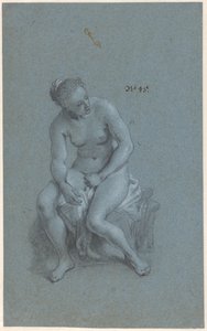 Sittande kvinna av Govert Flinck (attributed to)