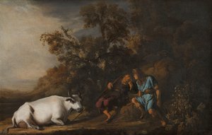 Mercury, Argus och Io av Govert Flinck