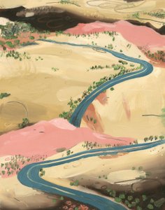 Road, 2013 (olja på papper)