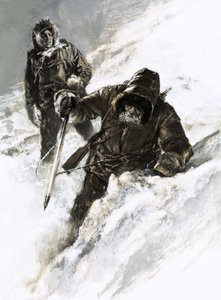 Dr Isaac Stringer och C. F. Johnson vandrade över Yukon av Graham Coton