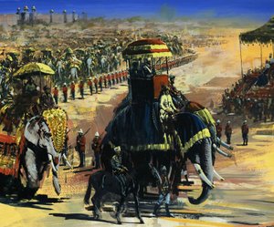 Den sista stora durbaren i juni 1911 av Graham Coton