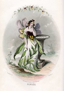 Illustration för "Les Fleurs Animees