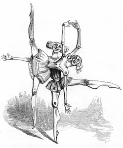 Illustration till romanen "Un Autre Monde" av Henri Fournier
