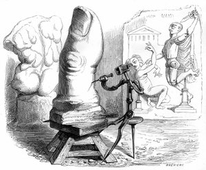 Illustration till romanen "Un Autre Monde" av Henri Fournier