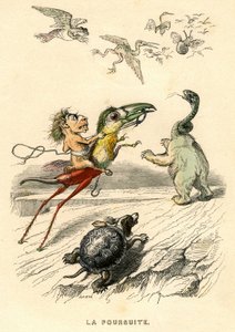 Illustration till romanen "Un Autre Monde" av Henri Fournier