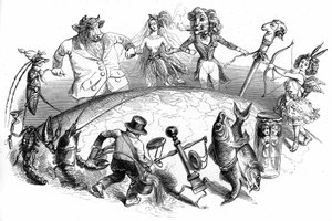Illustration till romanen "Un Autre Monde" av Henri Fournier