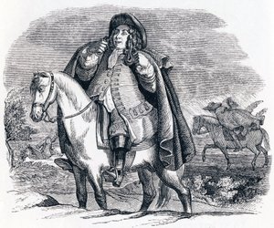Phebus & Boree - Fables av La Fontaine av Grandville