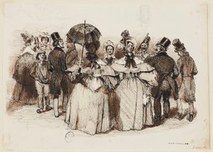 Eleganta människor av Grandville