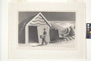 Tidpunkt för sådd och skörd av Grant Wood