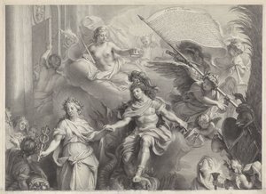 Allegori om Ludvig XIV:s makt
