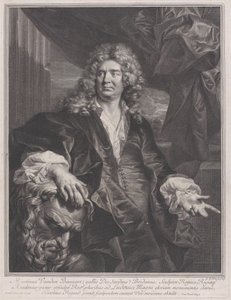 Martin Vanden Bogaert, kallad Desjardins, 1698. av Gérard Edelinck