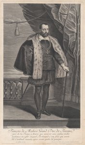 Porträtt av Francesco I de