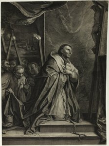 S:t Karl Borromeo av Gérard Edelinck