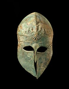 Korintisk hjälm, c.495 f.Kr av Greek