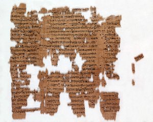 Grekisk vetenskaplig papyrus från 200 e.Kr. av Greek