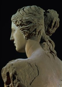 Venus de Milo, detalj på baksidan av huvudet, hellenistisk period, ca 100 f.Kr. marmor för framifrån se 14152