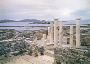 Utsikt över Kleopatras hus av Greek