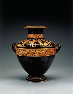 Attic rödfigurerad kalpis, c.470-460 f.Kr av Greek School