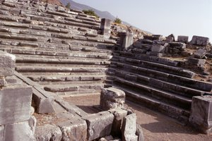 Senatshuset (bouleuterion) av Greek School