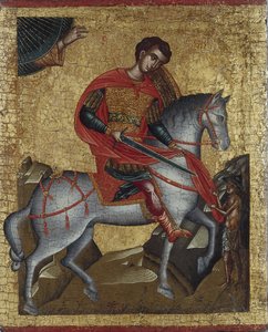 Sankt Martin, ca. 1500. av Greek icon.