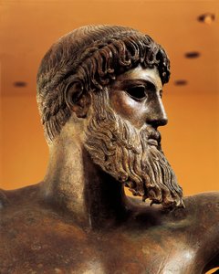 Bronsstaty av Poseidon från Cape Artemision