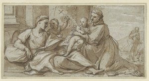Maria med Kristusbarnet, Johannes Döparen och Sankt Antonius av Padua
