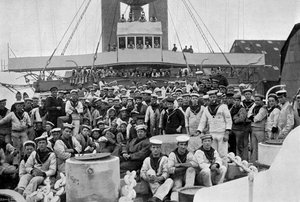 På prognosen för HMS Royal Sovereign, 1895