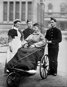 The convalescent, Herbert Hospital, Woolwich, London, 1896 av Gregory and Co