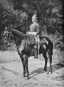 Truppsergeant-major, 3:e, Prinsen av Wales Dragoon Guards, c1880