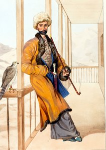 Kaukasisk traditionell klänning av Gagarin, Grigori Grigorievich (1810-1893)