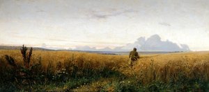 Gångstig i ett rågfält, 1881