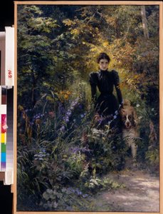 Vi är övergivna. Målning av Grigori (Grigoriy, Grigory) Grigoryevich Myasoyedov (Myasoedov, Miasoedov) (1834-1911), olja på duk