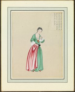 Porträtt av en utlänning, c.1765 av Guanpeng Ding