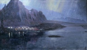 från Svolvær av Gudmund Stenersen
