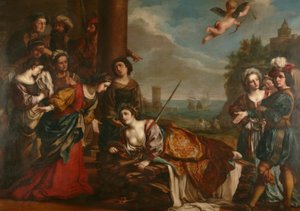 Didos död av Guercino (1591 1666) (after)