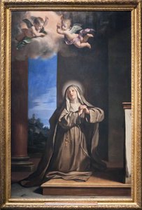 Saint Mary Magdalene Penitent (olja på duk)