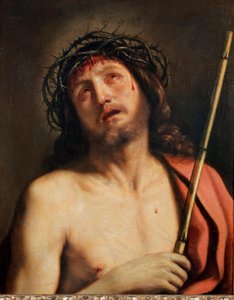 Ecce Homo-målning av Giovanni Francesco Barbieri Guerchin dit Il Guercino (1591-1666) 1618 runt Rom, Galleria Corsini